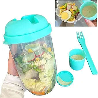 Keep Fit Salad Meal Shaker Cup