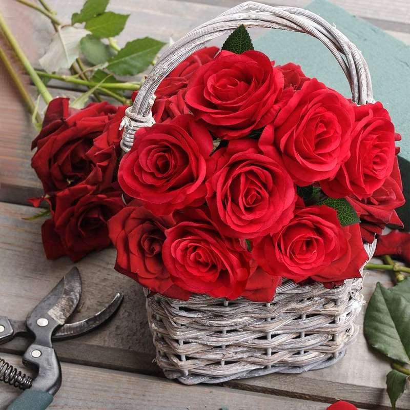 Artificial Flower Bunch - Roses