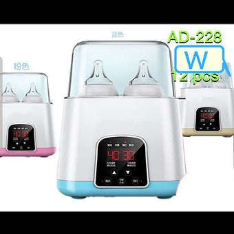 Baby Bottle Warmer, Bottle Steam Sterilizer 5-in-1 Smart Thermostat Dou