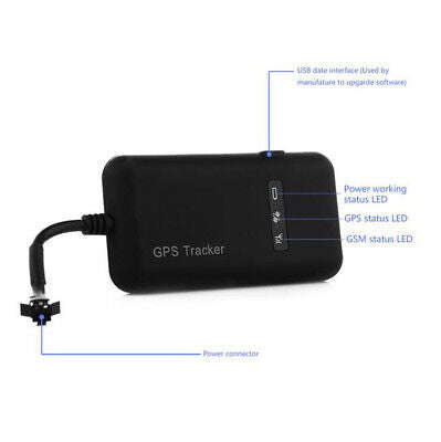 Mini Motorcycle GPS Tracker Tracking Antitheft Device Locator GSM GPRS