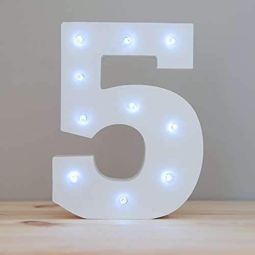 LED Number Lights