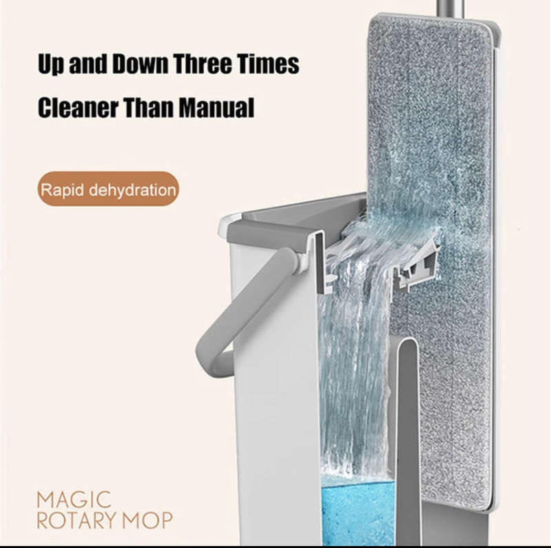 Mop Scratch Cleaning Mop with 2 Mop Padding