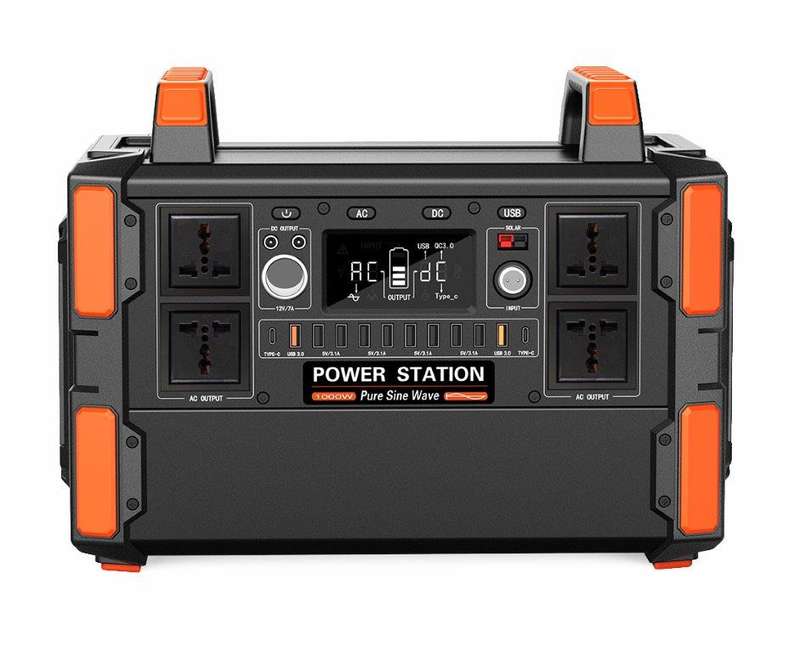 327600mAH/1048W Portable Power Station with an option for A suitable wattage Solar panel