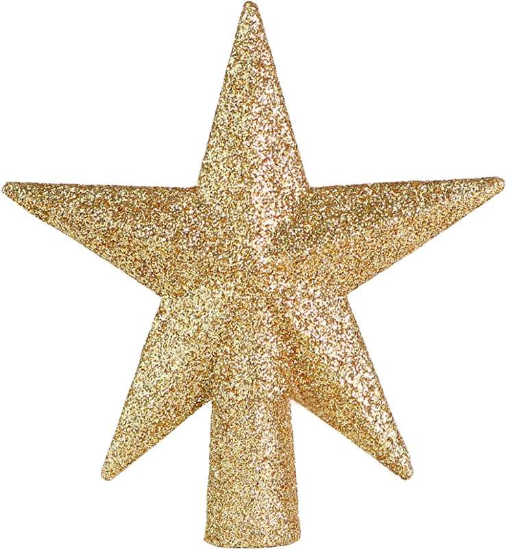 Christmas Tree Topper Star Gold