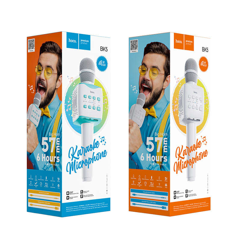 Hoco BK5 Wireless Karaoke Microphone