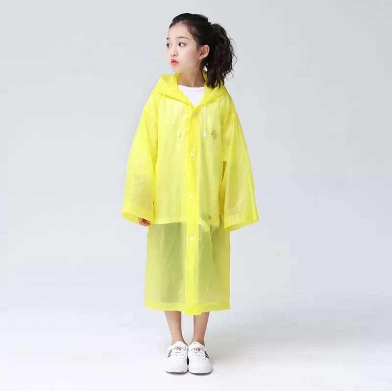 Kids Raincoat With Hoodie