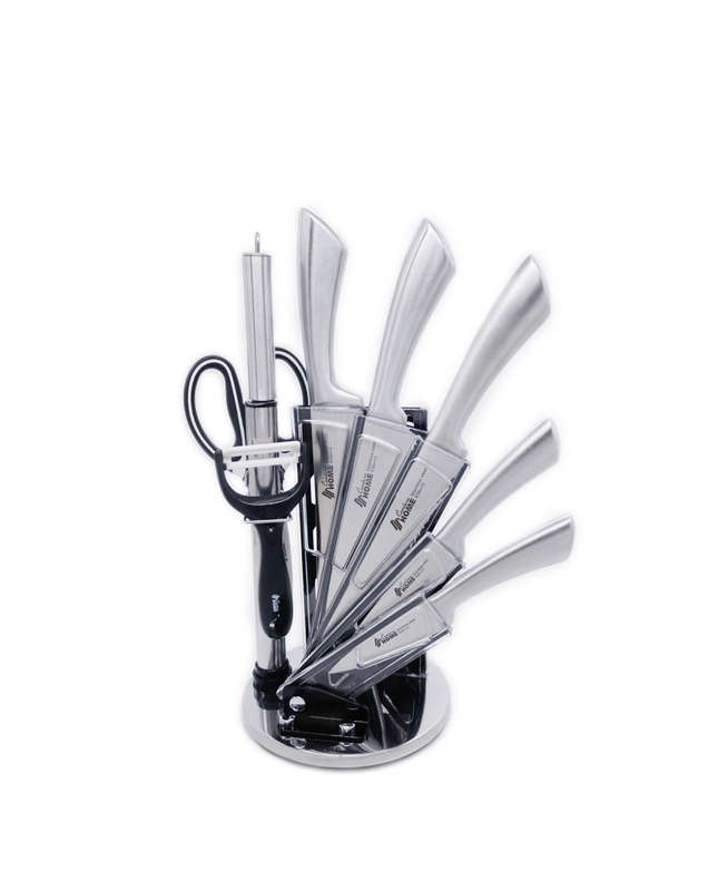 Home Knives Sets with Acrylic Knives Stands