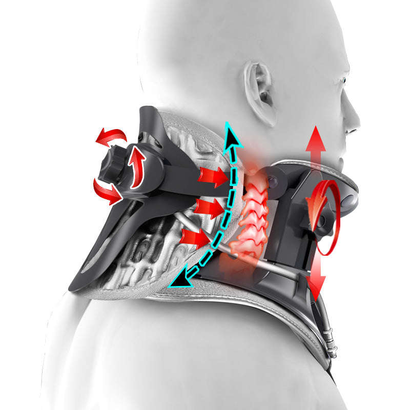 Air Traction + Manual Adjust Neck Traction Device