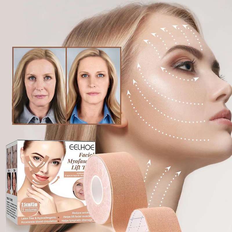 Myofascial Face Tightening Tape