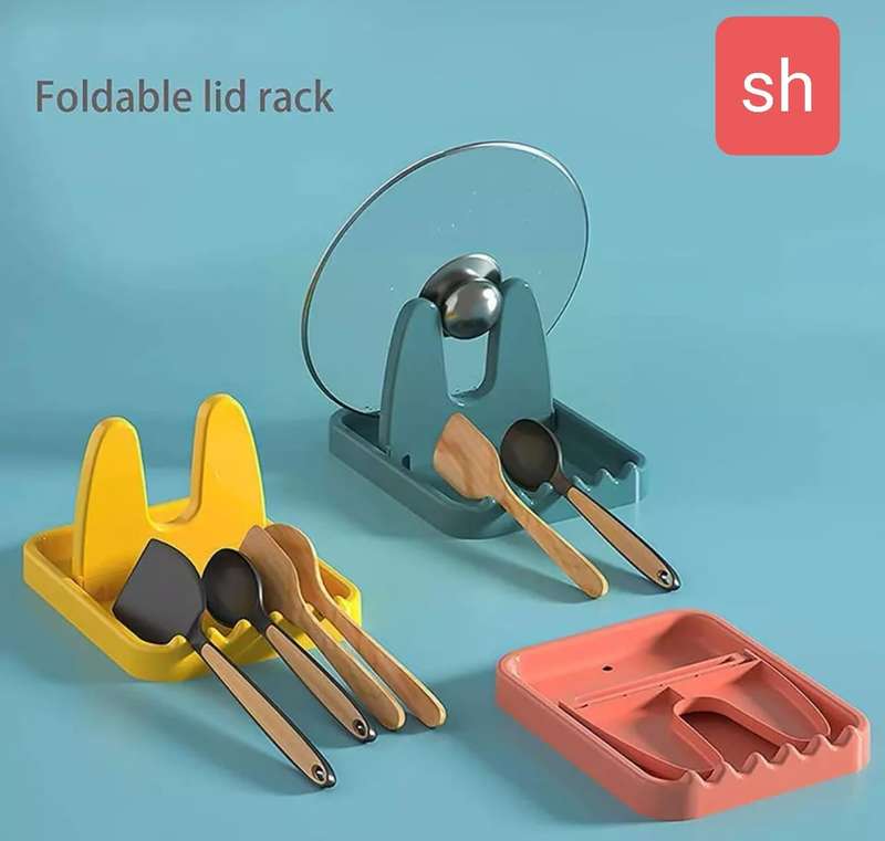 Foldable Lid /Spoon Rack