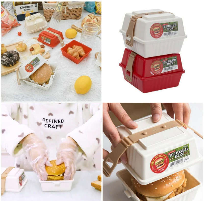 Japanese Style Hamburger Lunch Box