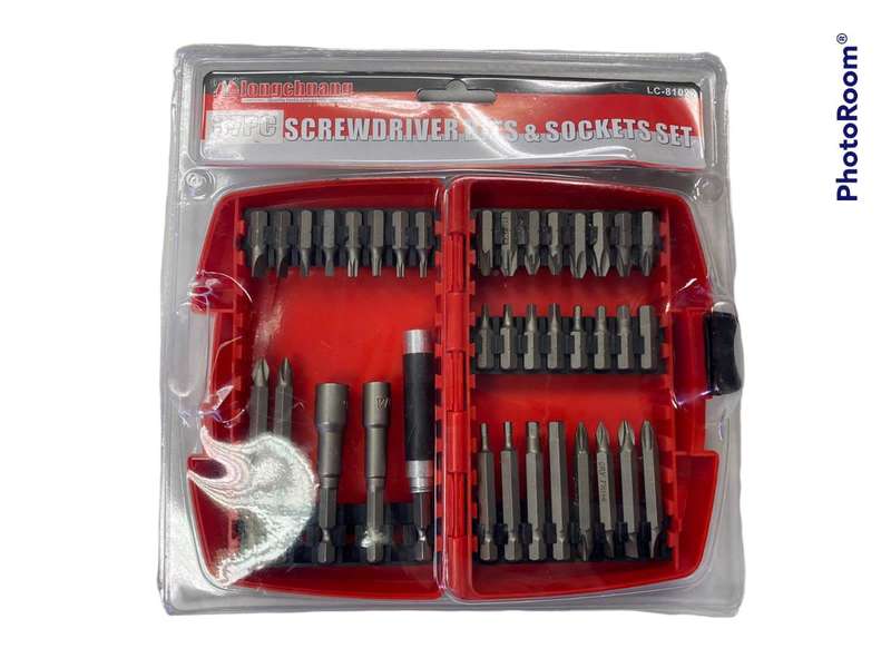 Longchuang 37Pcs Screwdriver Bits And Sockets Set