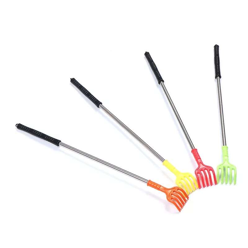 Stainless Steel and Plastic Back Scratcher