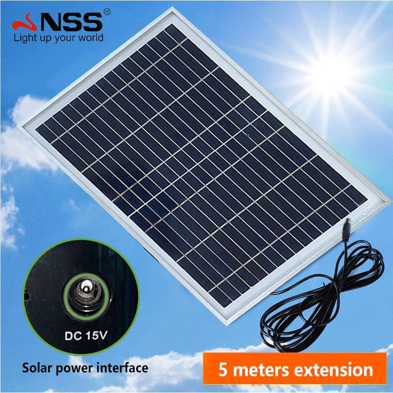 Solar electric fan Solar fan 16"Big Fan AC/DC Rechargeable fan w
