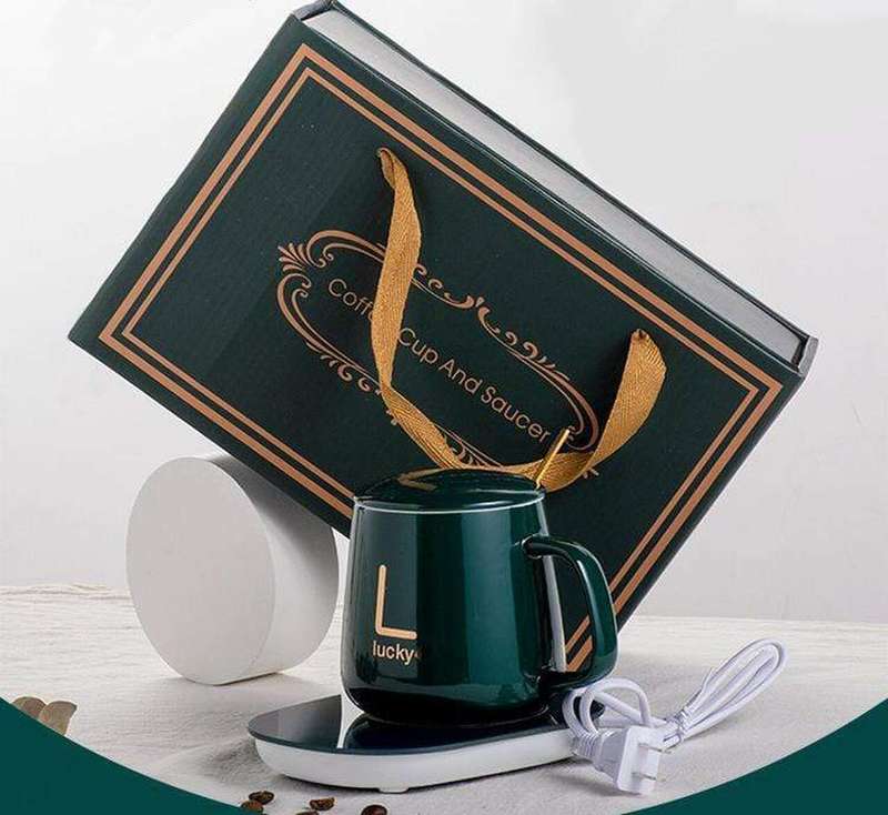 Electric Coffee Mug +  Heating Pad Rechargeable  Auto-off