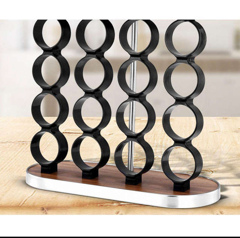 Spice Rack Stainless Steel Seasoning Cans 16 sets