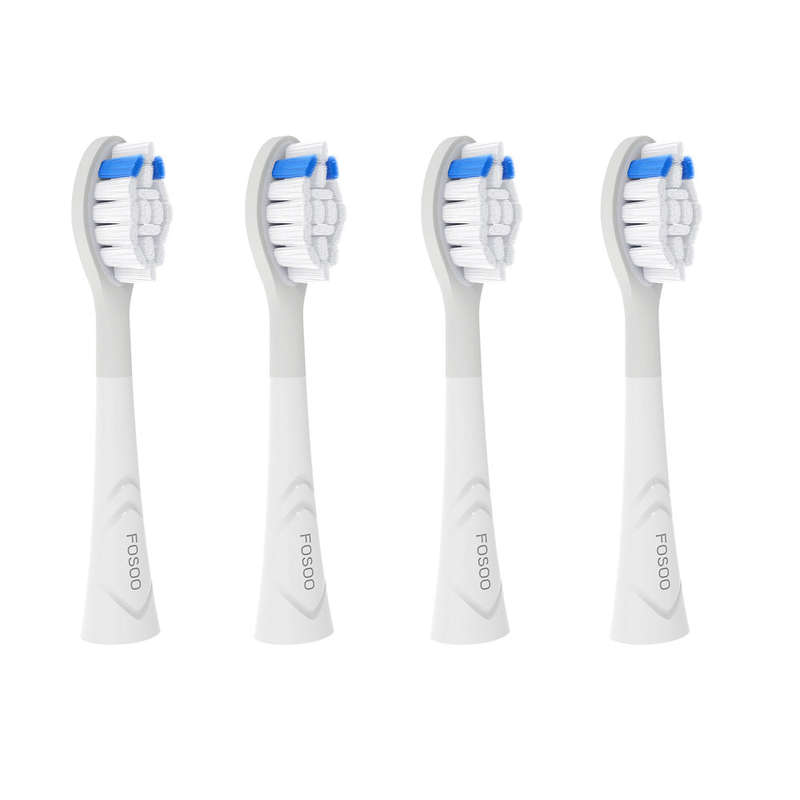 FOSOO Electric Toothbrush heads 4pcs/pack