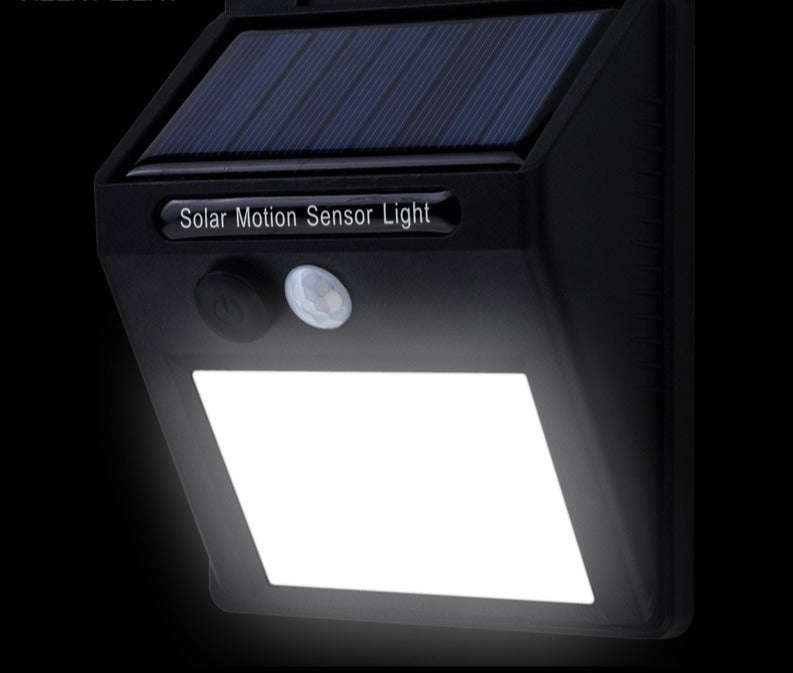 Solar Powered Motion LED Wall Light - 20LED