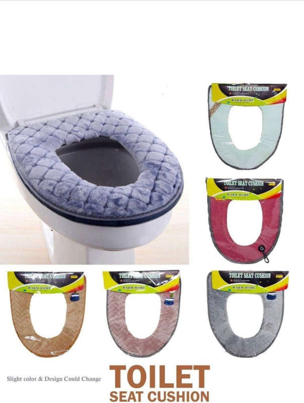Plush Toilet Seat Cover