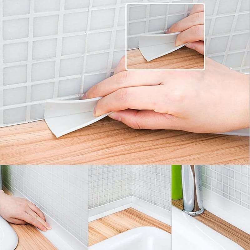 Waterproof Self-Adhesive Caulk Strip Sealing Tape for Kitchen And Bathroom