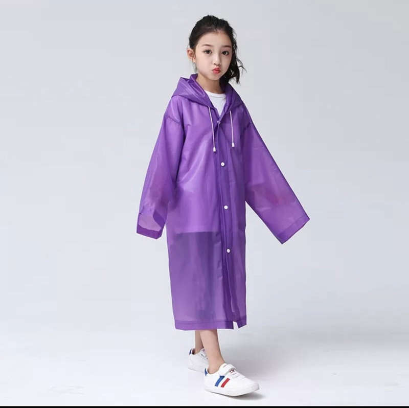 Kids Raincoat With Hoodie