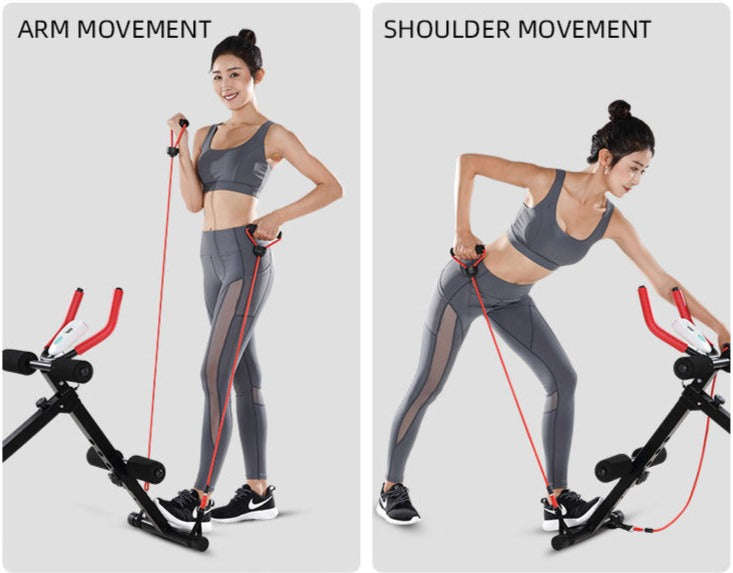 Foldable Indoor Gym Exercise Fitness Abdominal Trainer