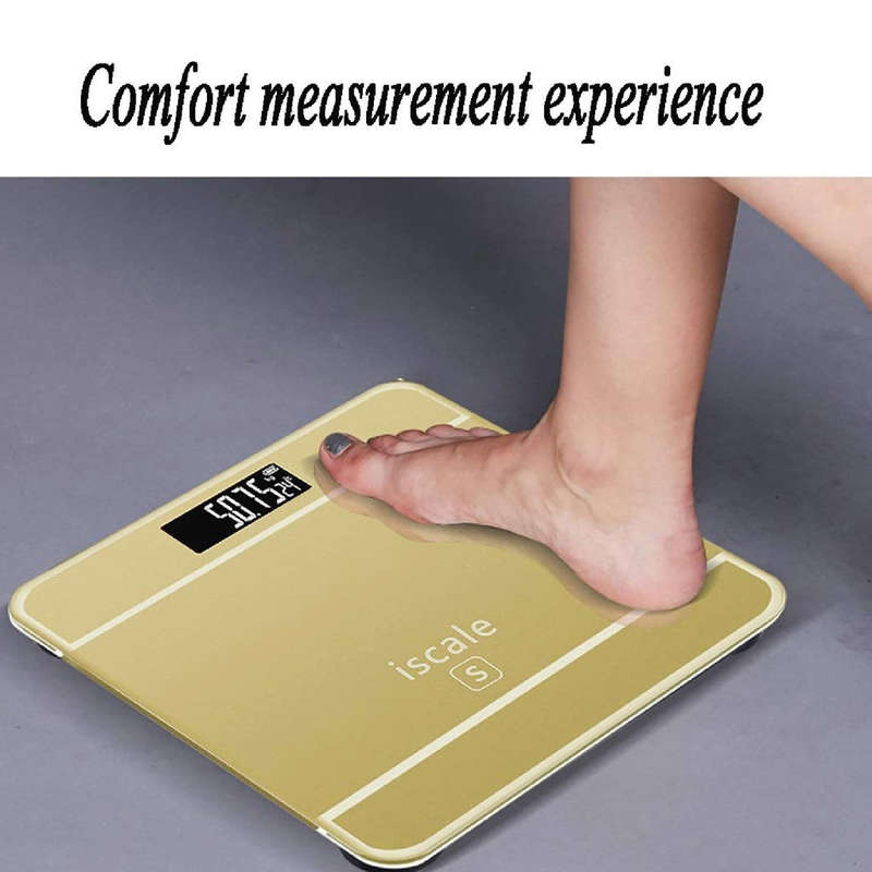 iScale Electronic Bathroom Scale - Silver