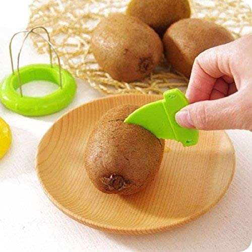 Kiwi, kiwi slicer, fruit peeler slicer