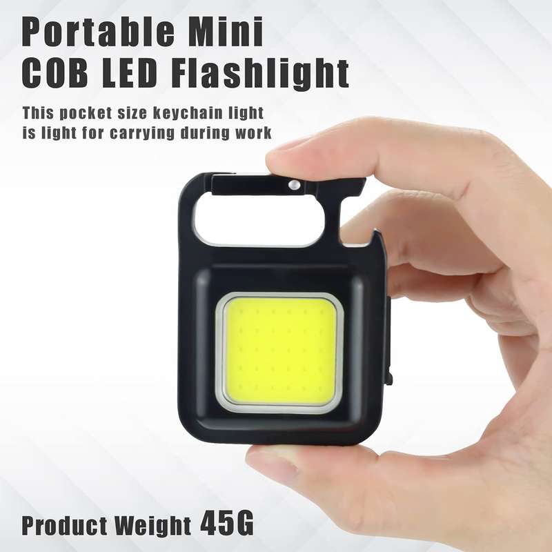 Pocket Keychain Ultra Bright Light with Bottle Opener