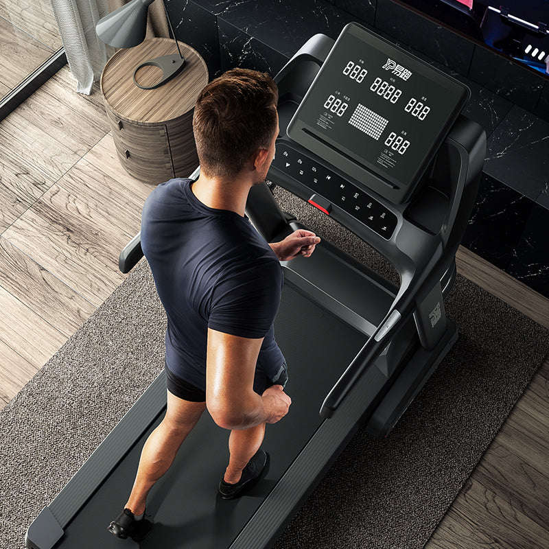 GTS5 Motorized Folding Home Treadmill with Massager 15.6 TFT Touchscreen