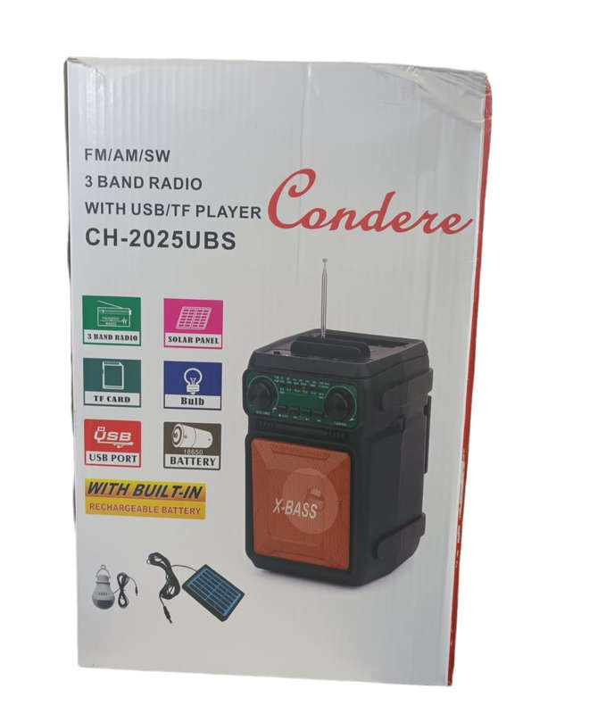 Condere Speaker CH-2025UBS with rechargeable battery