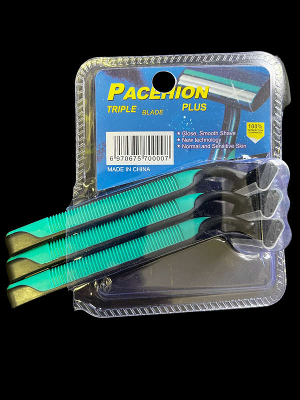 Disposable 3pack Razor Blades