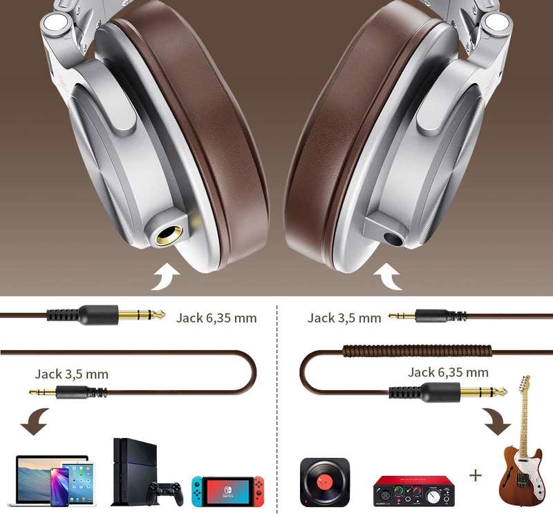 Oneodio A71 DJ Headphones with Shareport & Microphone