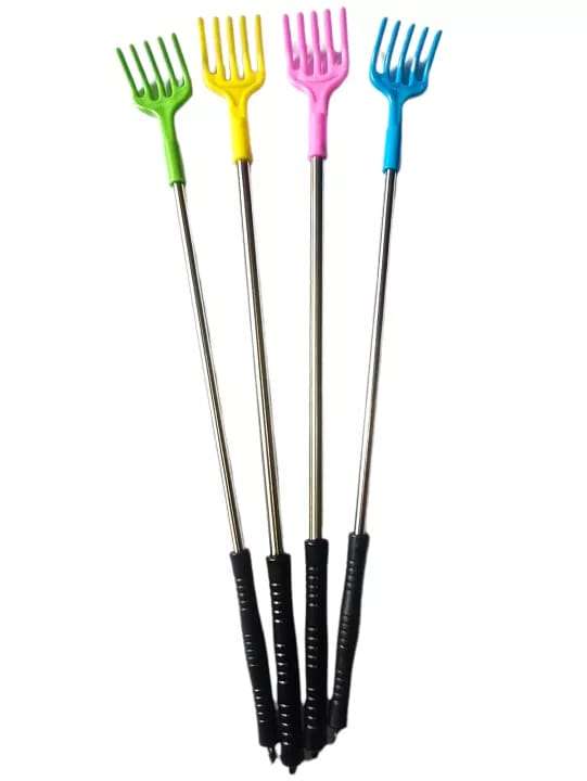 Stainless Steel and Plastic Back Scratcher