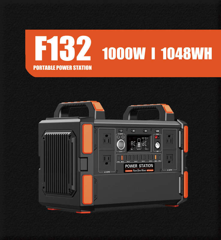 327600mAH/1048W Portable Power Station with an option for A suitable wattage Solar panel