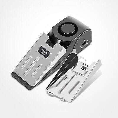 Portable Door Stop Stippers Wedge Security Alarm
