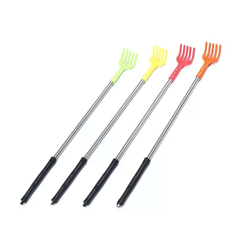 Stainless Steel and Plastic Back Scratcher