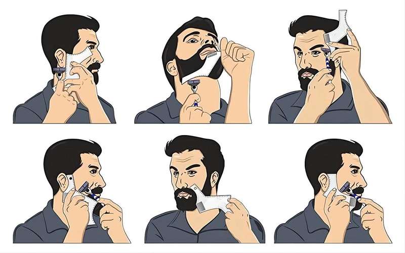 Men's Beard Shaping Tool