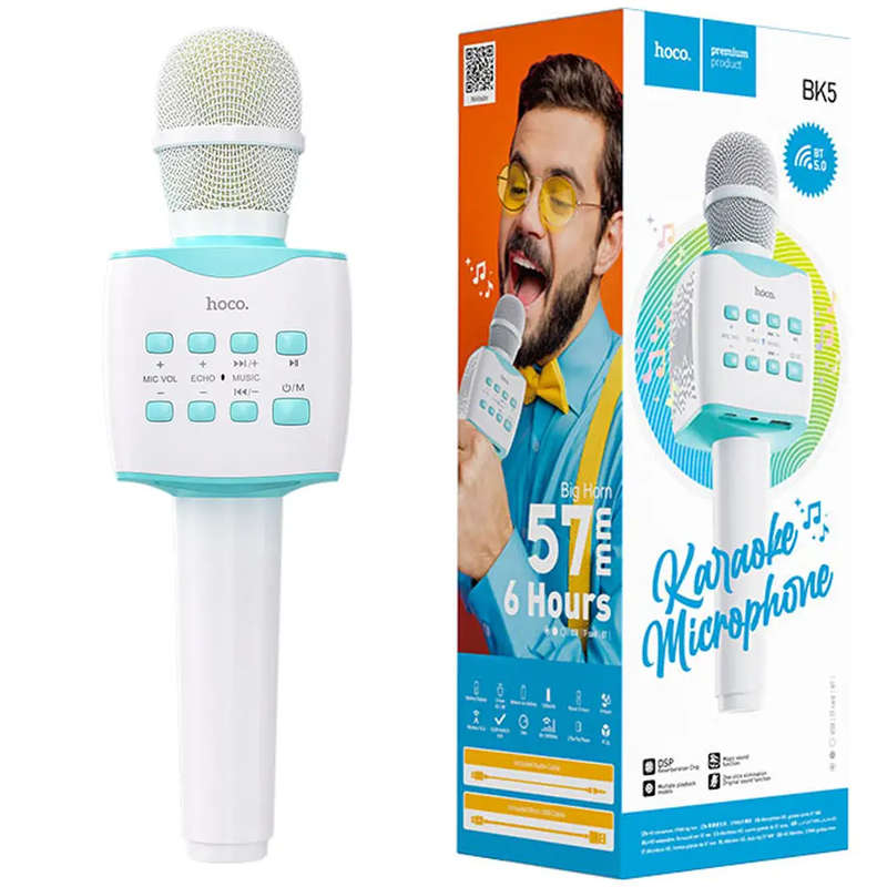 Hoco BK5 Wireless Karaoke Microphone