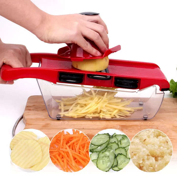 Multifunction  Peeler - 6 Interchangeable Blades