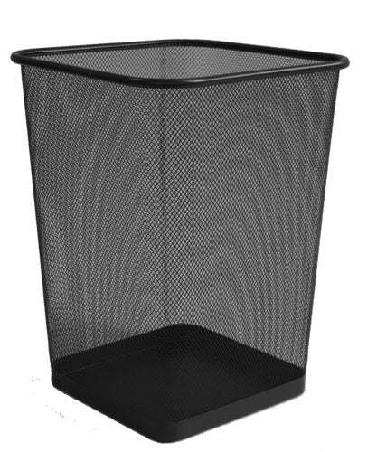 Metal Mesh Waste Bin - Round Bin