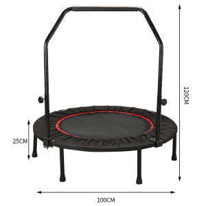 Foldable Indoor / Outdoor Fitness Jump Trampoline