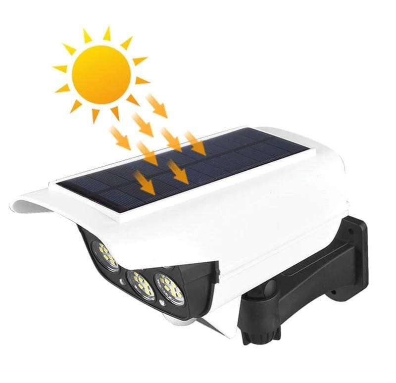 2178T Solar Outdoor Security Light with Motion Sensor & Remote Control  3 Lighting Modes | Dum...