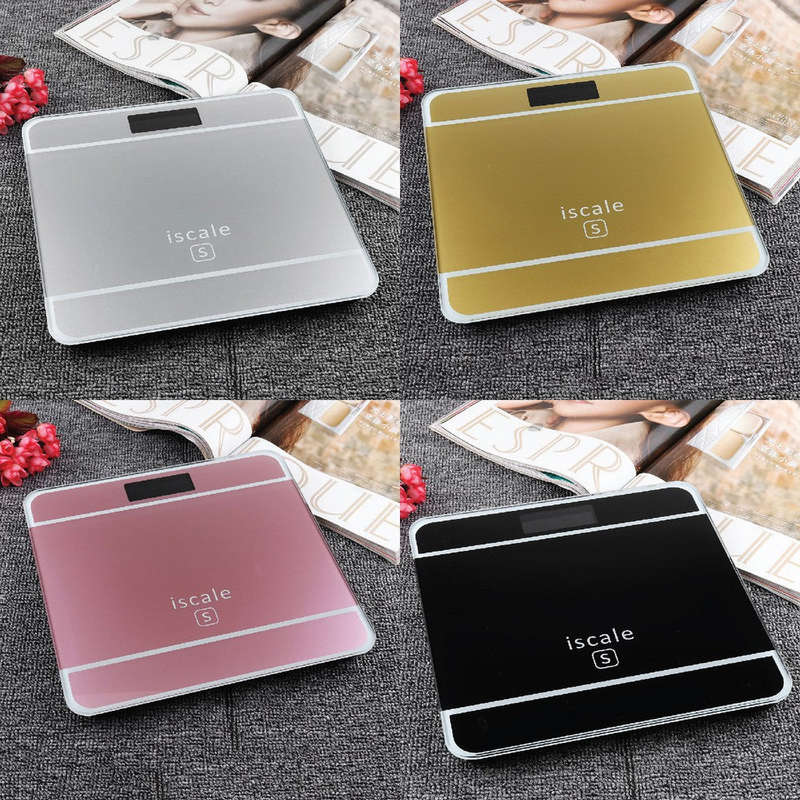iScale Electronic Bathroom Scale - Silver