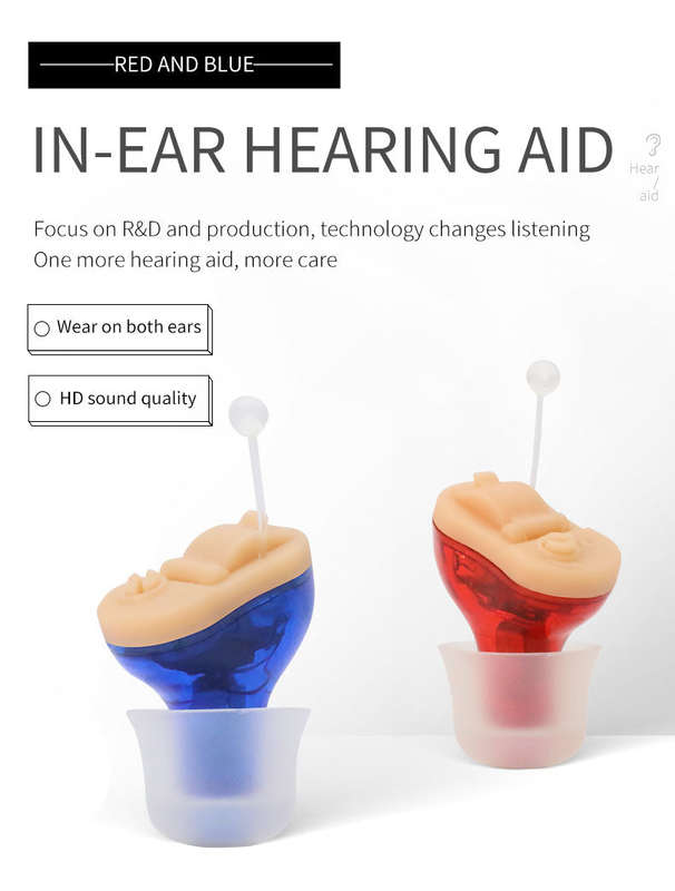 Digital Mini Invisible Hearing Aid - CIC In Ear Type GM-910