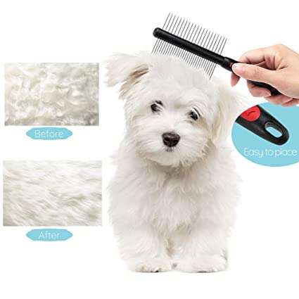 Double Sided Dog Grooming Comb