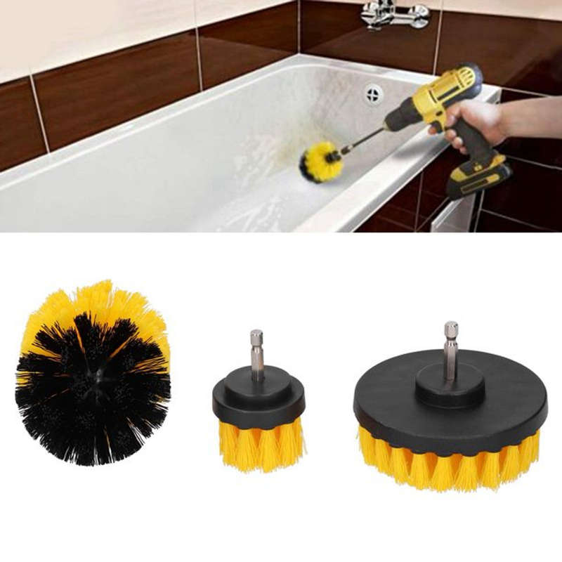 Drill Brush Set 3pc