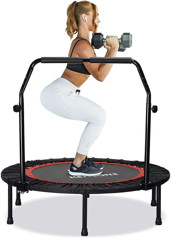 Foldable Indoor / Outdoor Fitness Jump Trampoline