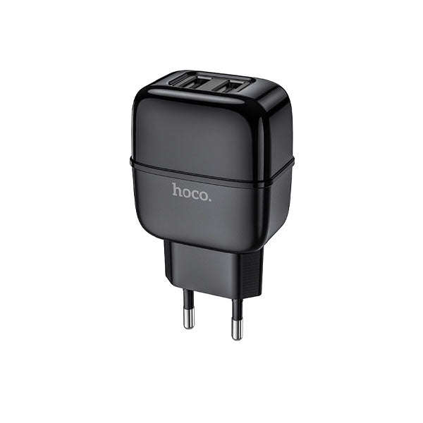 Wall charger C77A Highway dual port charger EU plug