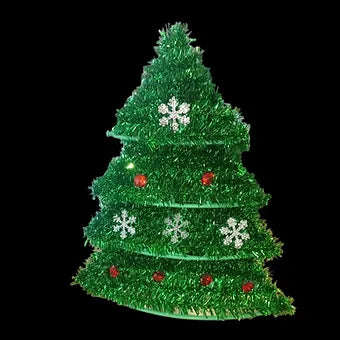 Tinsel Christmas Tree